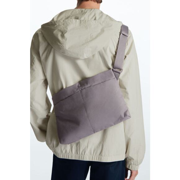 NEW COS Gray Canvas Crossbody Bag - Picture 1 of 10